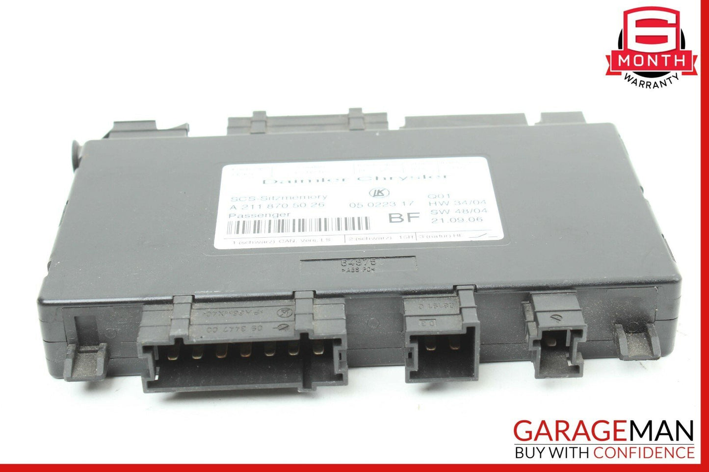 03-11 Mercedes CLS500 GL450 E550 Front Right Side Seat Control Module Unit