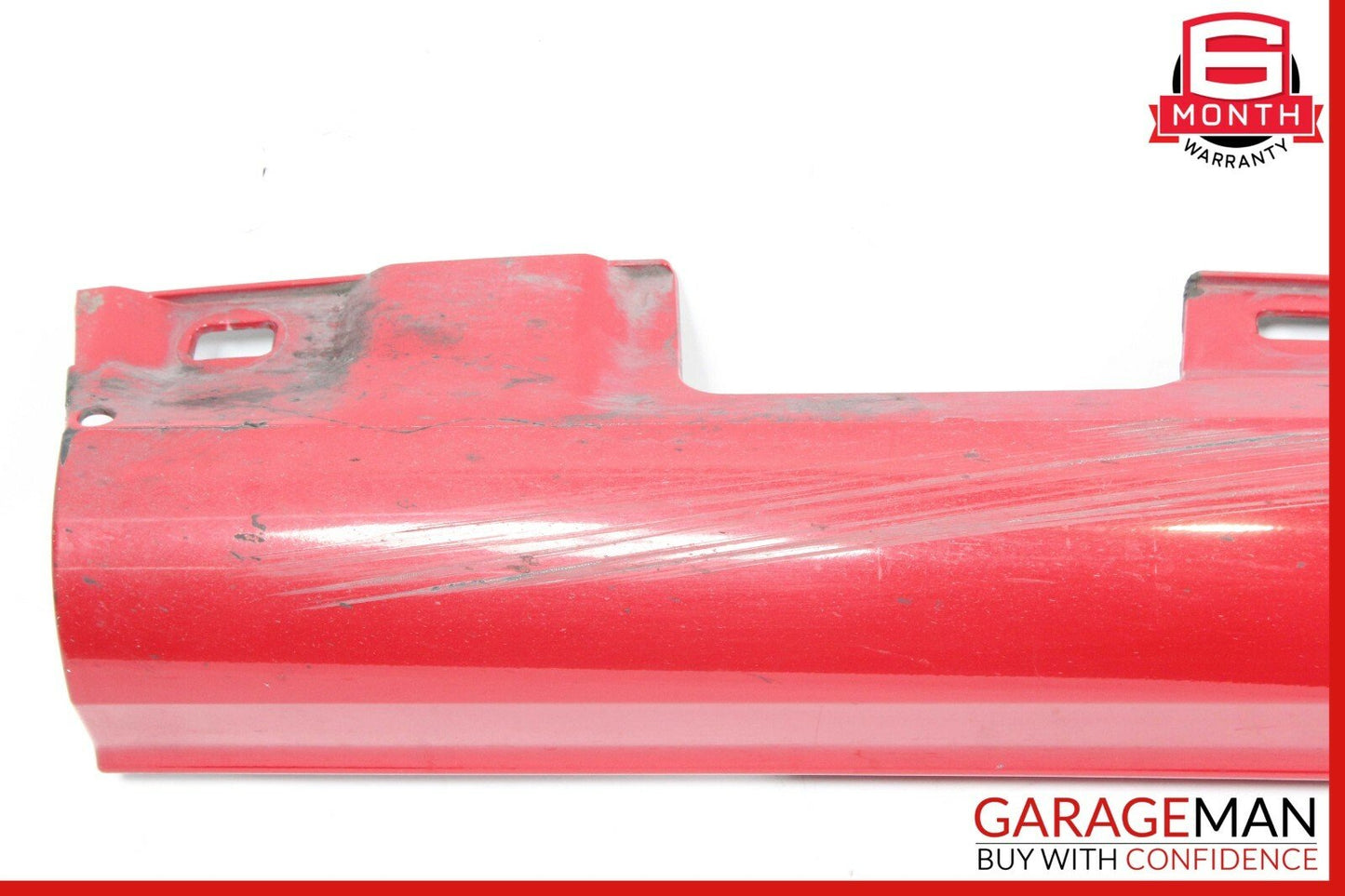 12-14 Mercedes W204 C250 Coupe Sport Right Side Rocker Skirt Moulding Panel Red