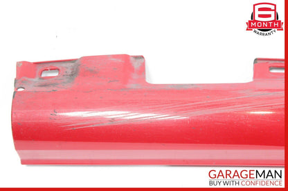 12-14 Mercedes W204 C250 Coupe Sport Right Side Rocker Skirt Moulding Panel Red