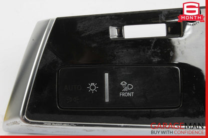 19-23 Audi Q7 Q8 Light Control Switch Trim Headlamp Fog Glass 4K1941501C OEM