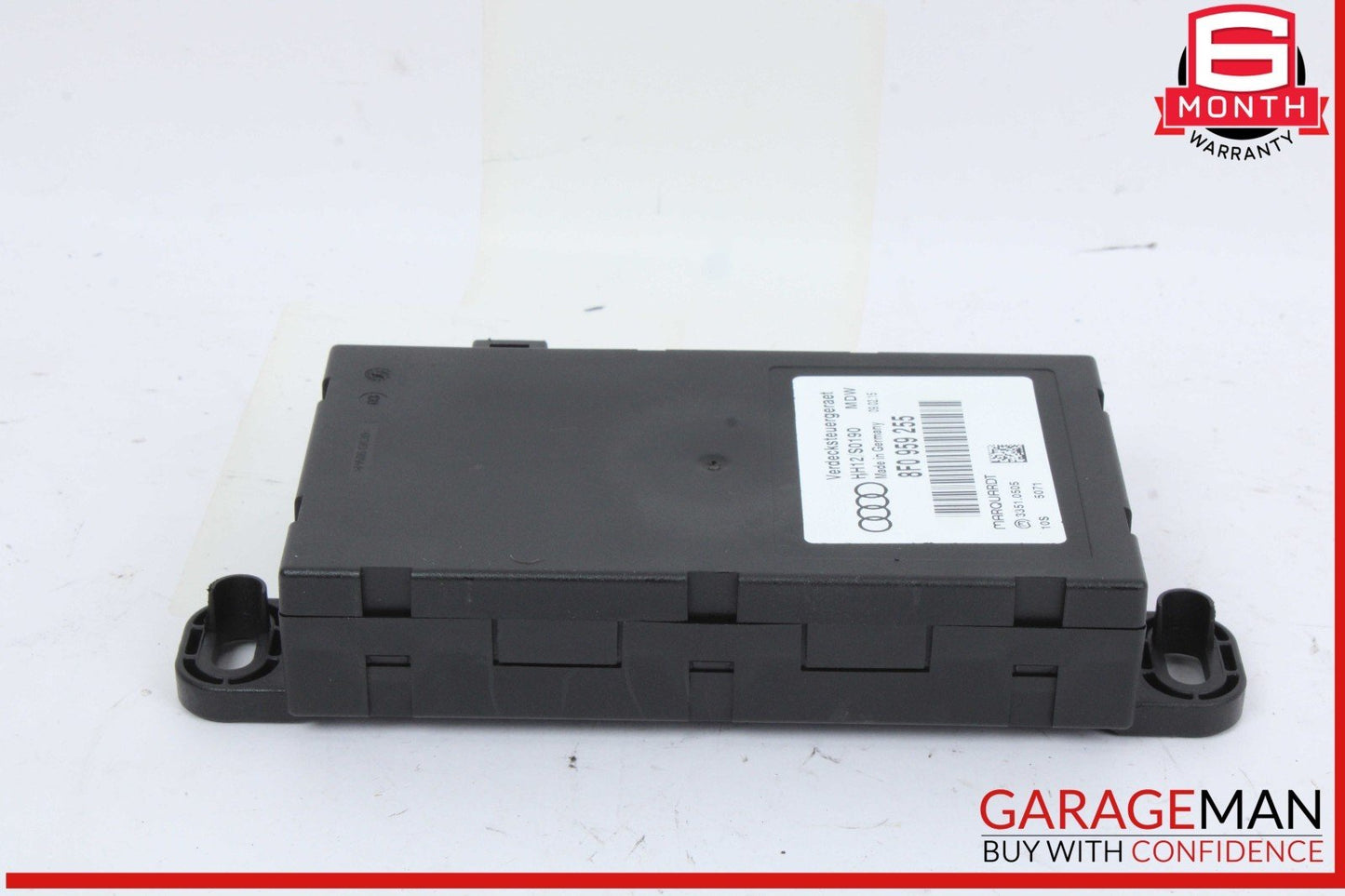 12-17 Audi A5 S5 Convertible Top Roof Control Module Unit 8F0959255 OEM