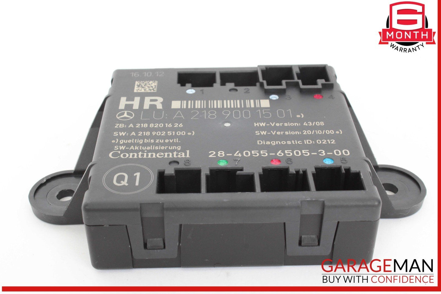 08-18 Mercedes W204 C250 C300 Rear Right Side Door Control Module Unit OEM
