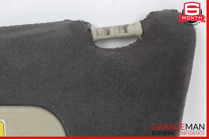 03-06 Mercedes R230 SL500 Left Side Sun Visor Shade Black OEM
