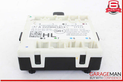 15-20 Mercedes W205 C300 Rear Left Driver Side Door Control Module Unit OEM
