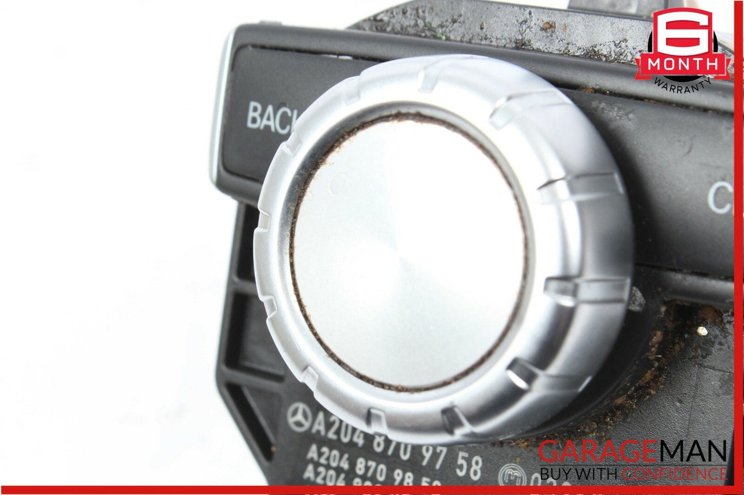 12-14 Mercedes E350 C250 Center Console Head Unit Controller Knob Multi Switch
