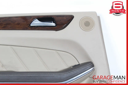 13-16 Mercedes X166 GL350 Rear Left Side Interior Door Panel Cover Trim Assy OEM