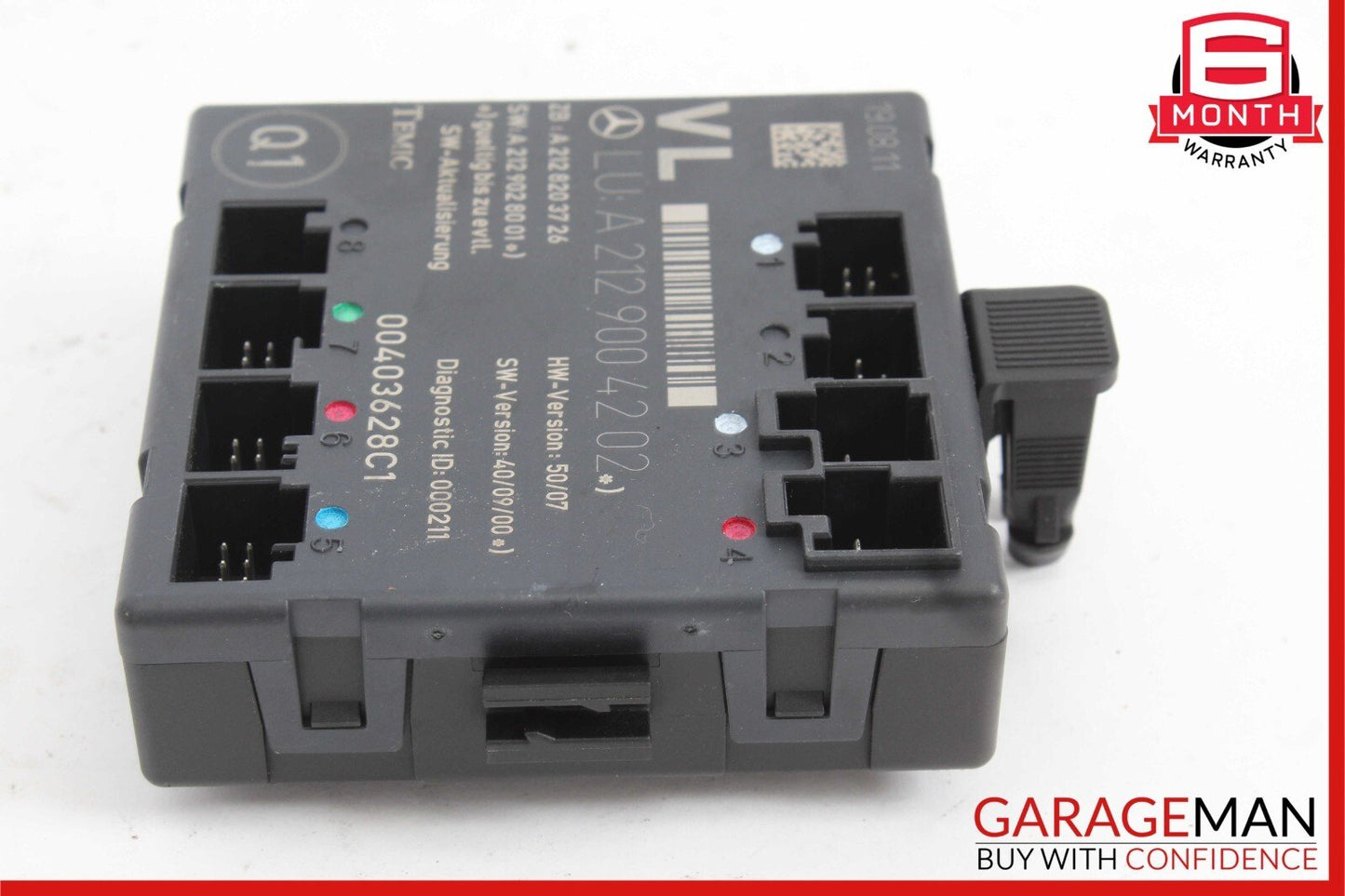 08-18 Mercedes C250 CLS400 GLK350 SLK350 Front Left Side Door Control Module