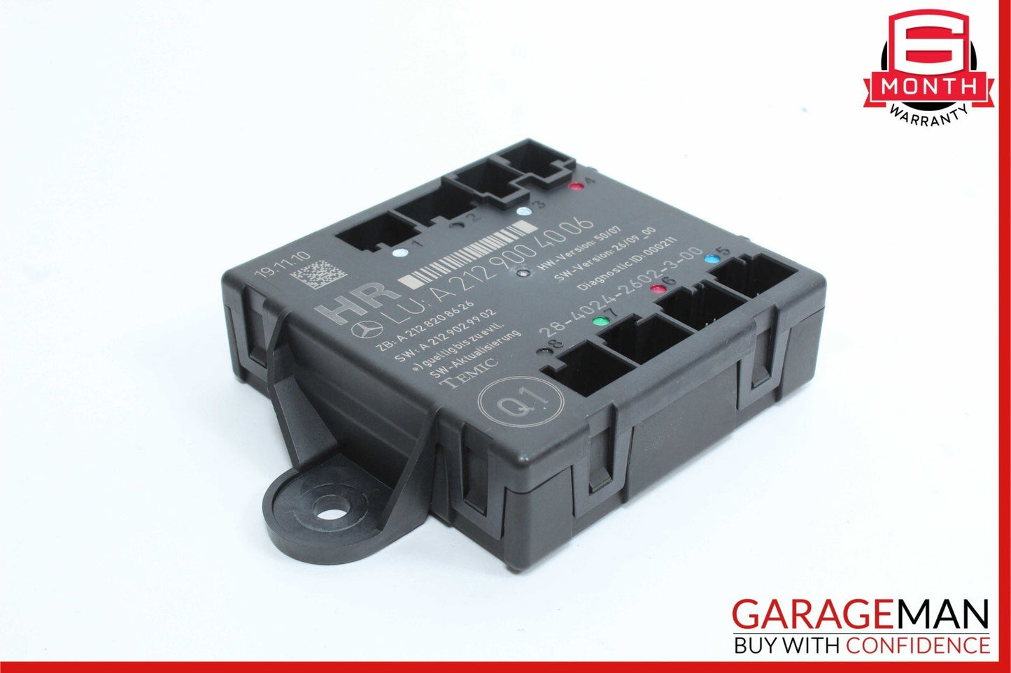 08-18 Mercedes E550 CLS400 C350 Rear Right Side Door Control Module Unit
