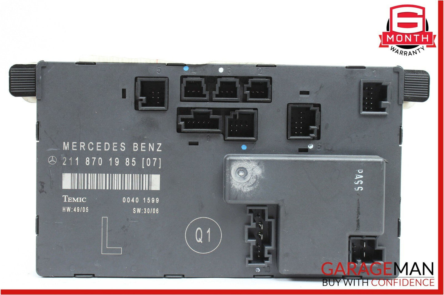03-09 Mercedes W211 E350 E550 Front Left Driver Side Door Controller Module Unit