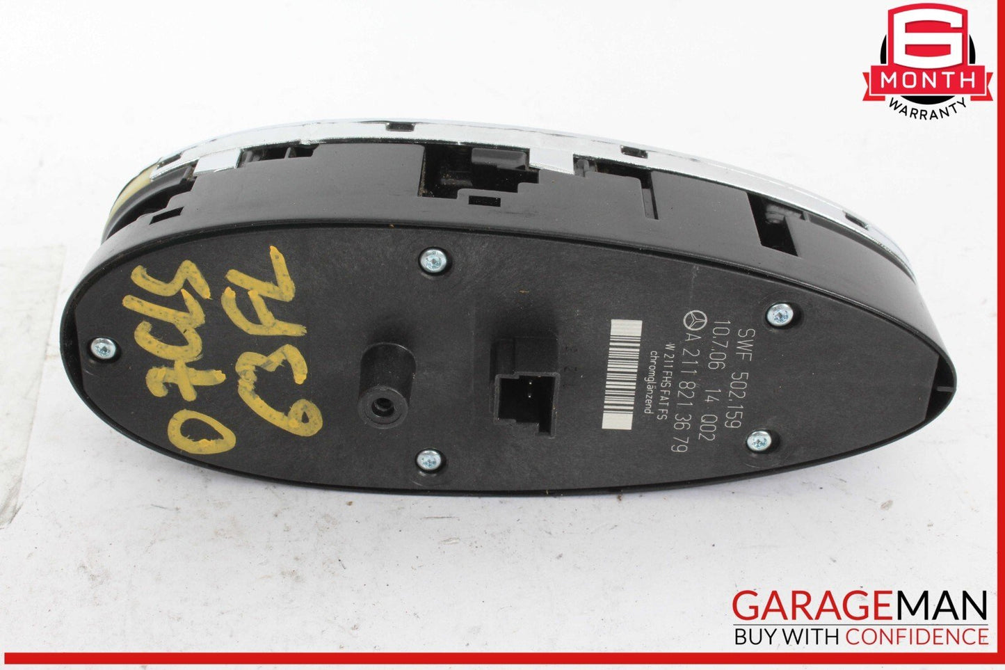 03-11 Mercedes W219 CLS63 AMG E320 E500 Master Window Switch Front Left Side OEM