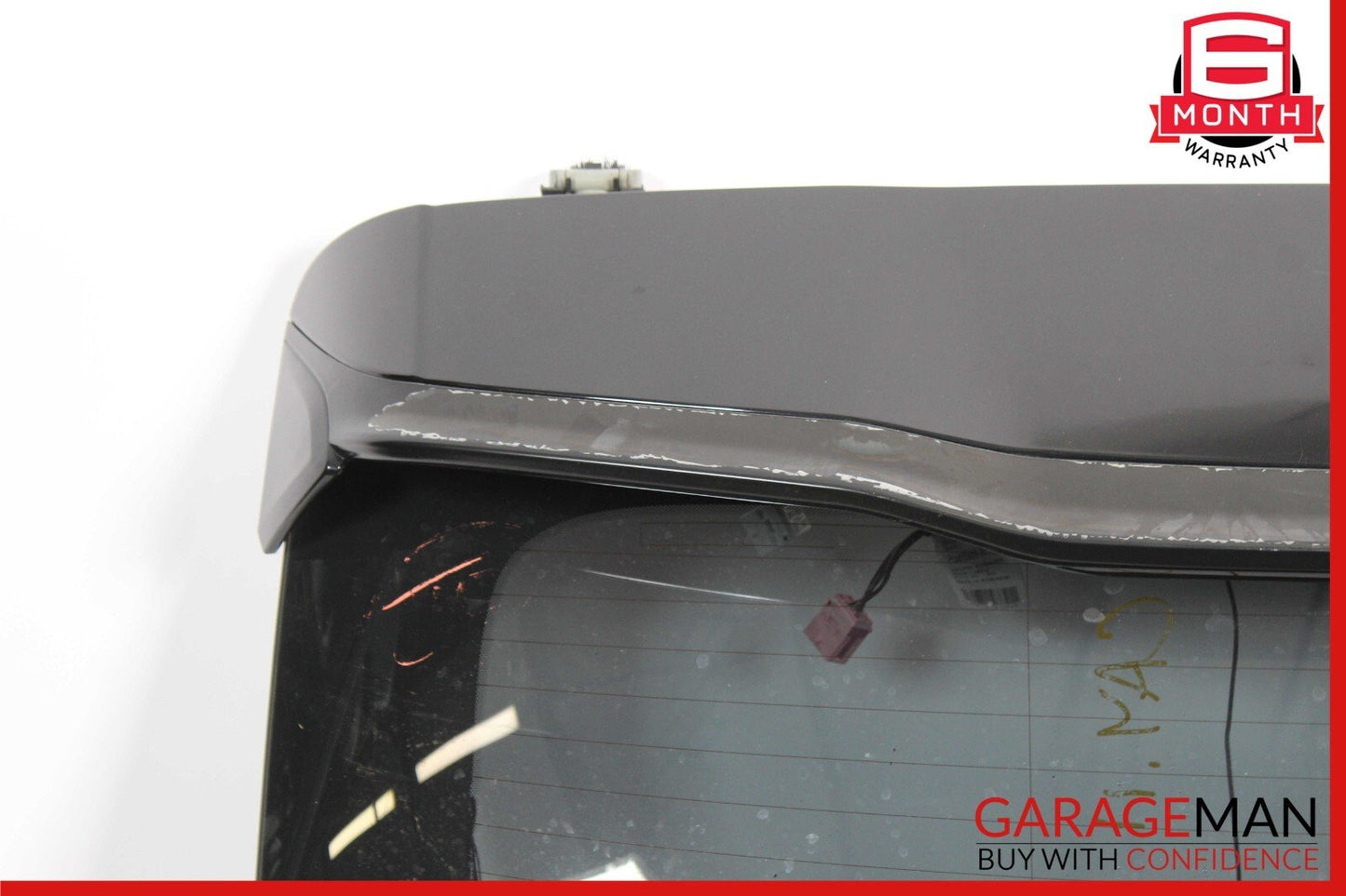 11-14 Porsche Cayenne 958 Trunk Lid Liftgate Tailgate Hatch Shell Black OEM