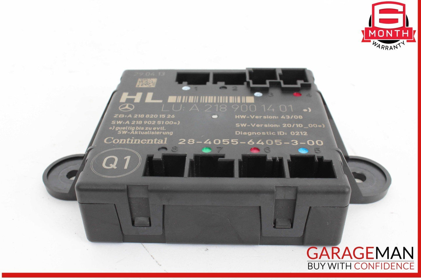 08-18 Mercedes W218 CLS550 Rear Left Side Door Control Module Unit OEM