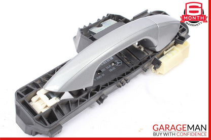 10-13 Mercedes W212 E350 E550 Front Right Side Exterior Door Handle Silver OEM