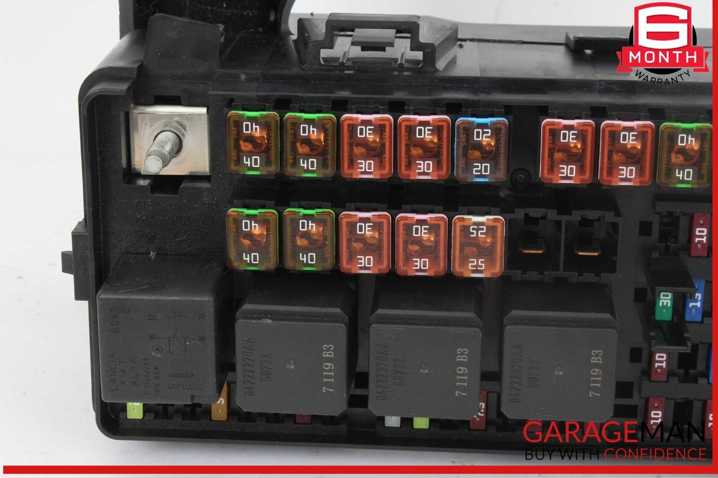 17-20 Maserati Levante M161 Rear Fuse Relay Box Junction Terminal OEM
