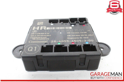 08-18 Mercedes X204 GLK350 4MATIC Rear Right Side Door Control Module OEM