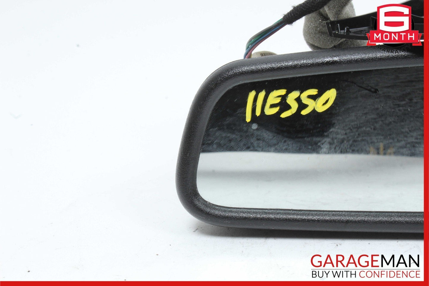 10-16 Mercedes W212 E350 4MATIC Interior Rear View Mirror Black 2048104217 OEM