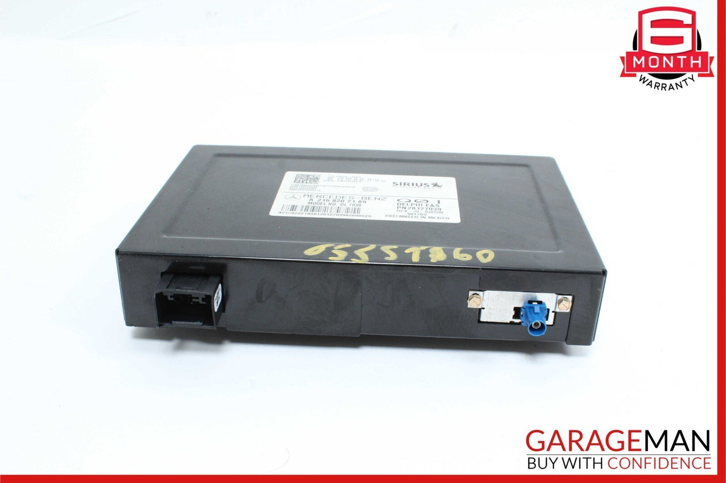 07-14 Mercedes W219 CLS550 SLK350 Sirius Satellite Radio Module Receiver OEM