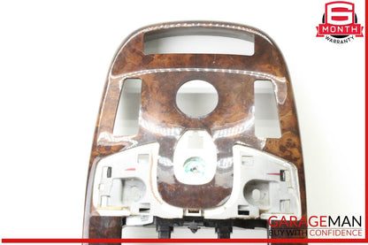 07-09 Mercedes W221 S550 CL600 Center Console Trim Bezel Wood 2216800234 OEM