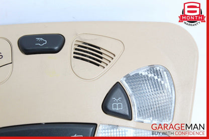 01-05 Mercedes W203 C230 C320 Front Upper Overhead Reading Dome Light Lamp Brown