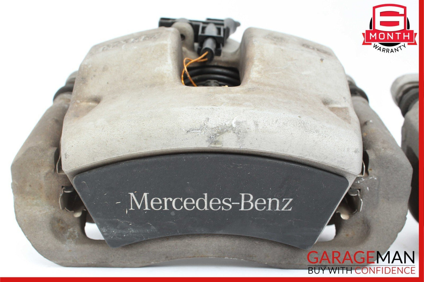 08-15 Mercedes W204 C250 Front Right & Left Brake Caliper Calipers Set OEM