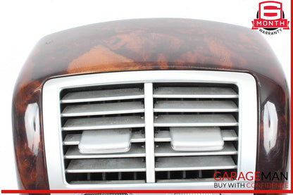 07-13 Mercedes W221 S550 Rear Center Console AC A/C Air Vent Trim 2216801639 OEM