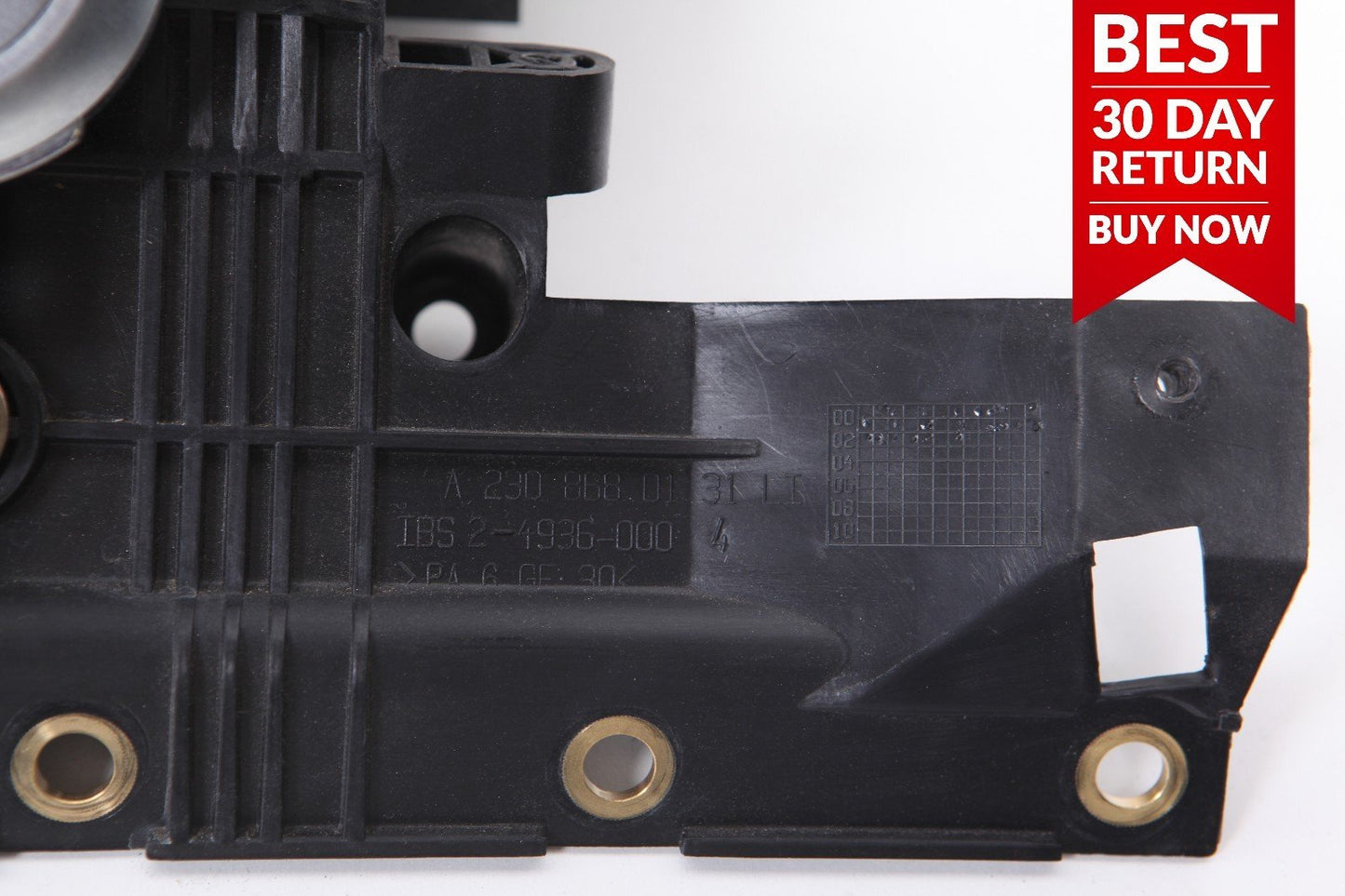 03-06 MERCEDES R230 SL55 AMG REAR LEFT LUGGAGE BELT BOSE SPEAKER A74 OEM