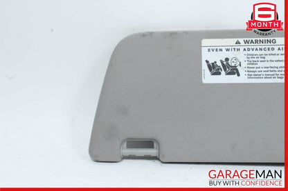 Mercedes W221 S550 Front Right Sun Visor Shade Sunvisor Grey Suede OEM