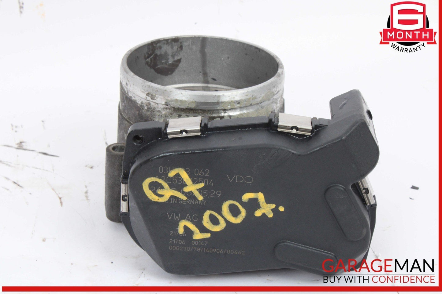 07-09 Audi Q7 Volkswagen Touareg 3.6L Engine Throttle Body 03H133062 OEM