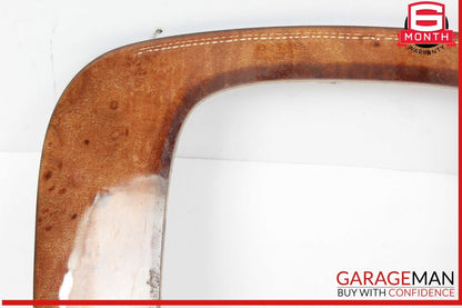 00-06 Mercedes W220 S500 S430 Front Center Console Shift Shifter Trim Bezel Wood