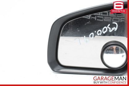 08-09 Mercedes W204 C300 C350 Front Left Side Mirror Door Rear View Black OEM