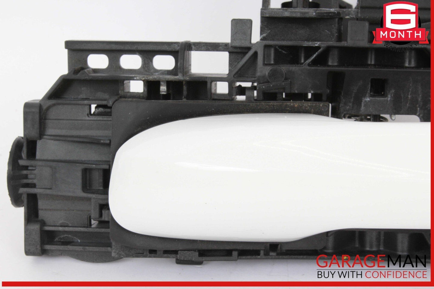 15-20 Mercedes W205 C300 C63 AMG S Rear Left Side Exterior Door Handle White OEM