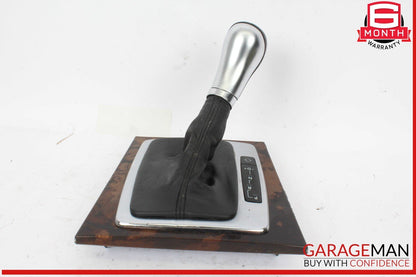 12-14 Mercedes W204 C250 Gear Shift Selector Indicator Knob Boot Assembly OEM