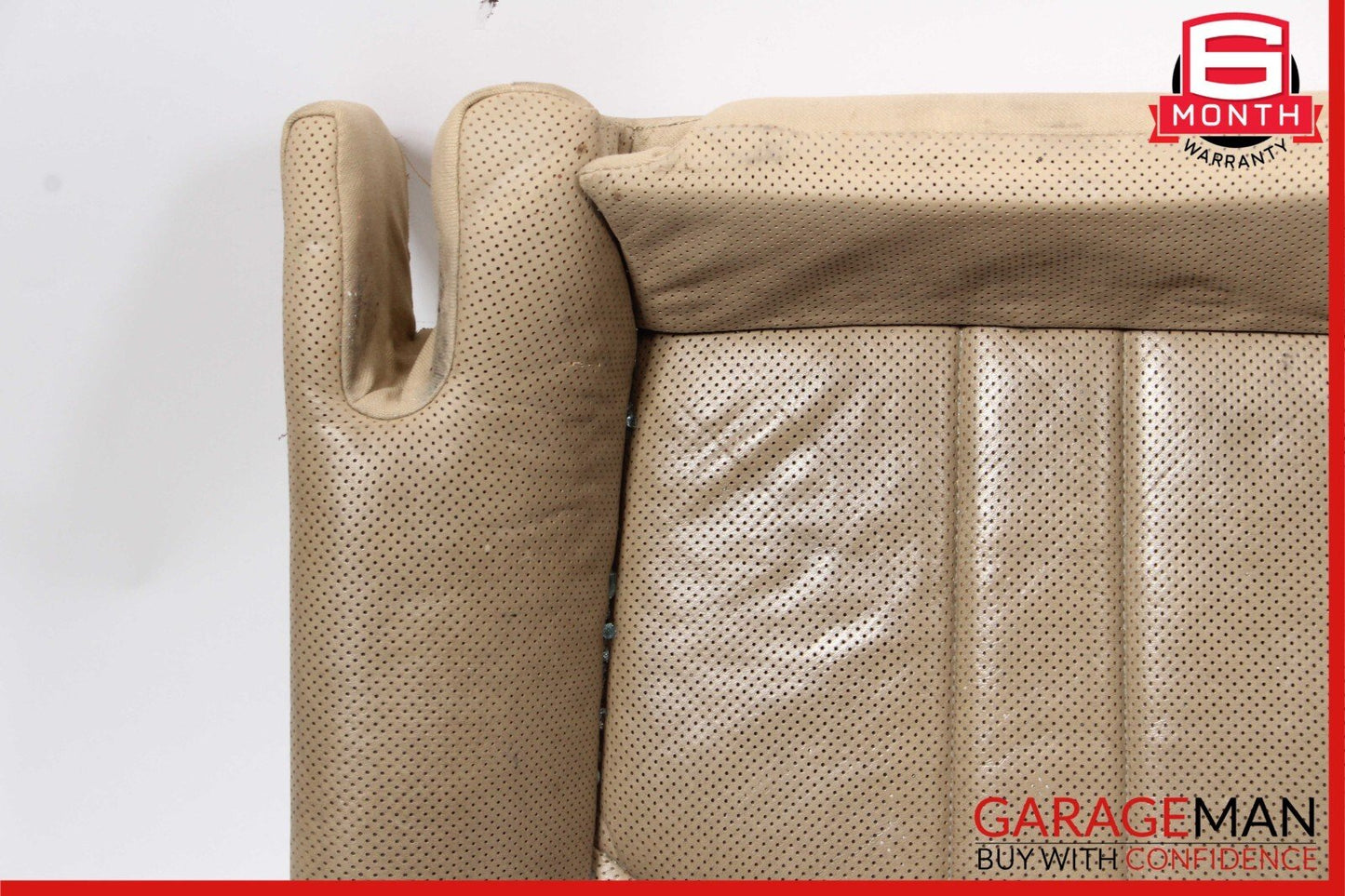 06-11 Mercedes CLS500 CLS550 Rear Left Lower Bottom Seat Cushion Cover Brown