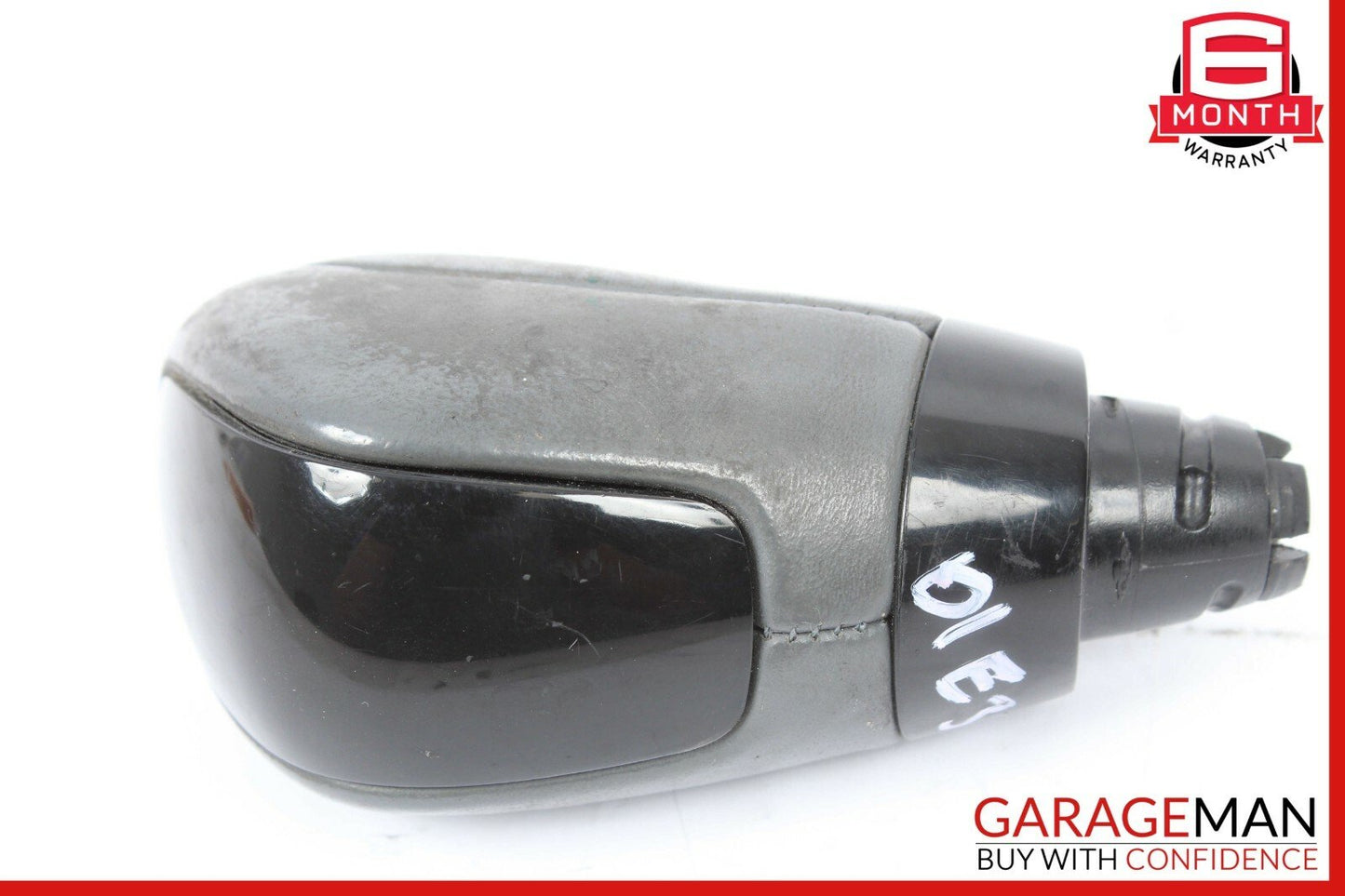 98-02 Mercedes W210 E320 E55 AMG Shift Knob Gear Shifter Leather Gray OEM