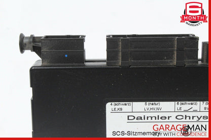 03-11 Mercedes X164 GL320 E350 Seat Control Module Front Left 2118704085 OEM