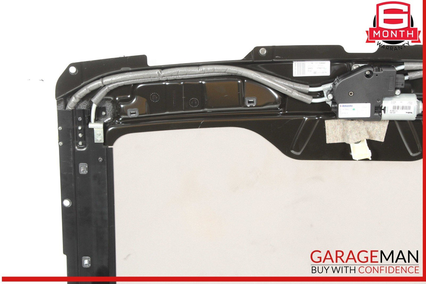 13-19 BMW 640i 650i F06 Panoramic Sunroof Moonroof Sliding Frame Panel Assembly