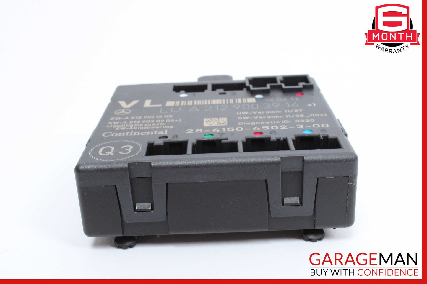 08-18 Mercedes W204 C250 SLK250 E400 Front Left Side Door Control Module OEM