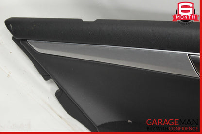 08-14 Mercedes W204 C250 C300 Sedan Rear Left Side Door Panel Trim Cover Black