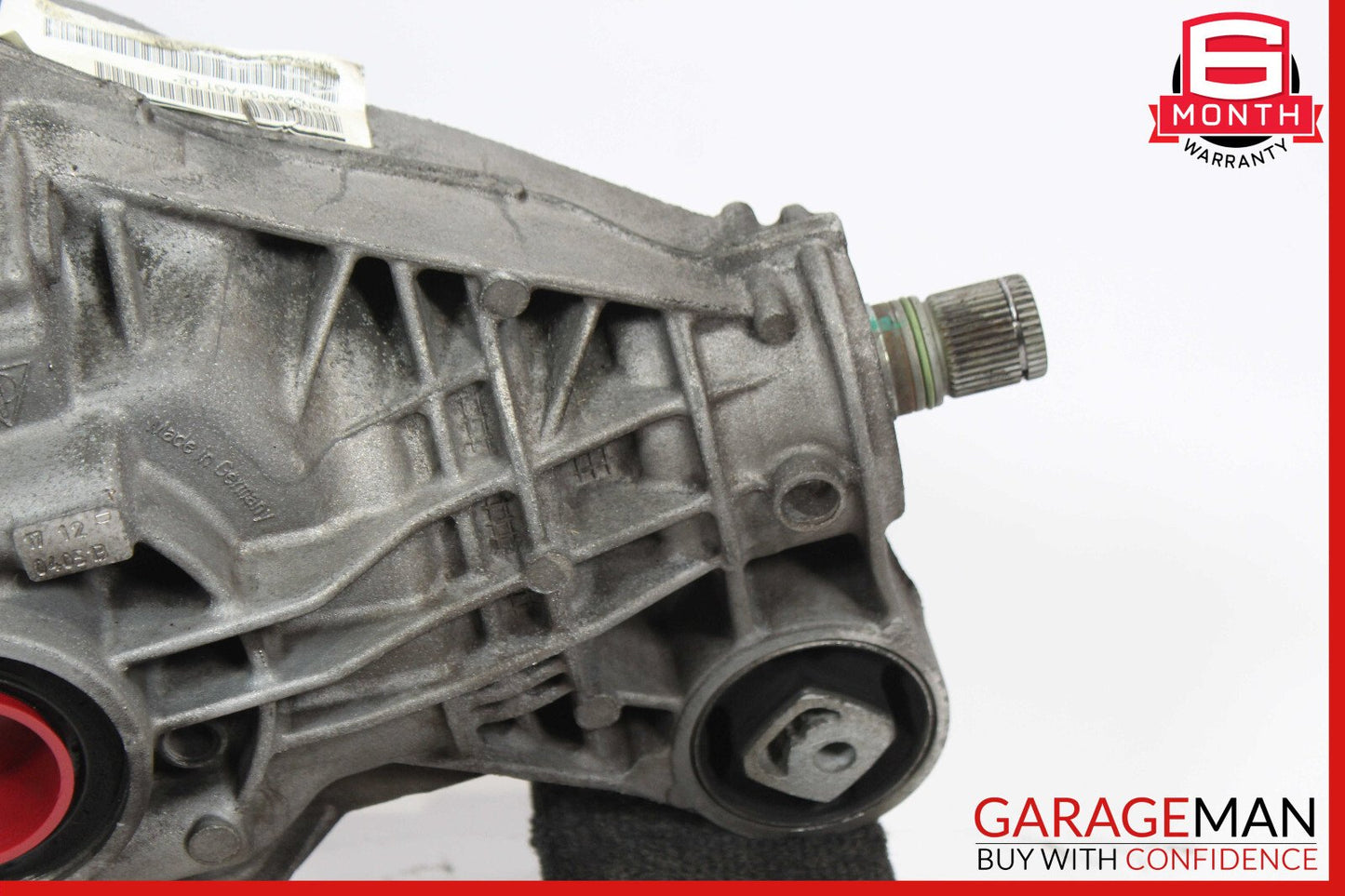 11-18 Porsche Cayenne 958 3.6L VR6 Rear Differential Diff Axle Carrier OEM