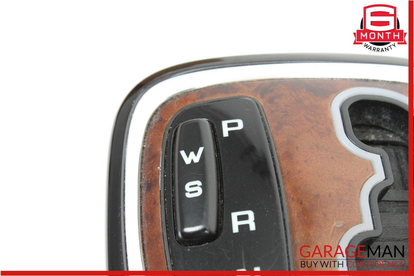 00-06 Mercedes W220 S600 S430 Gear Shifter Bezel Trim Indicator Wood OEM