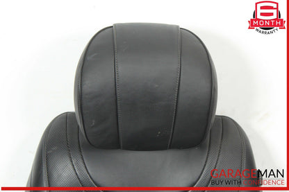 14-17 Mercedes W222 S550 Complete Front Seat Seats Cushion Assembly Black OEM