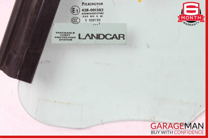 12-20 Mercedes R172 SLK250 SLK350 Rear Left Side Door Quarter Window Glass