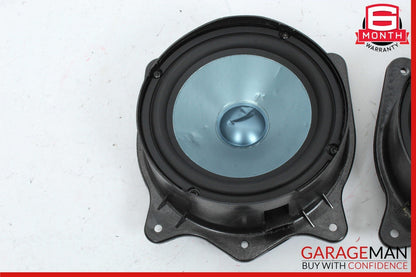 07-09 Mercedes W221 S550 Rear Left & Right Door Audio Sound Speakers Set of 2 Pc