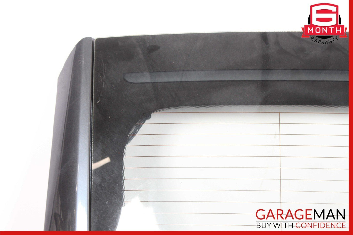 12-20 Tesla Model S Rear Liftgate Tailgate Hatch Trunk Lid Shell Glass Gray OEM