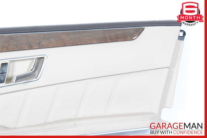 14-16 Mercedes W212 E350 E400 E550 Front Right Side Interior Door Panel Gray OEM