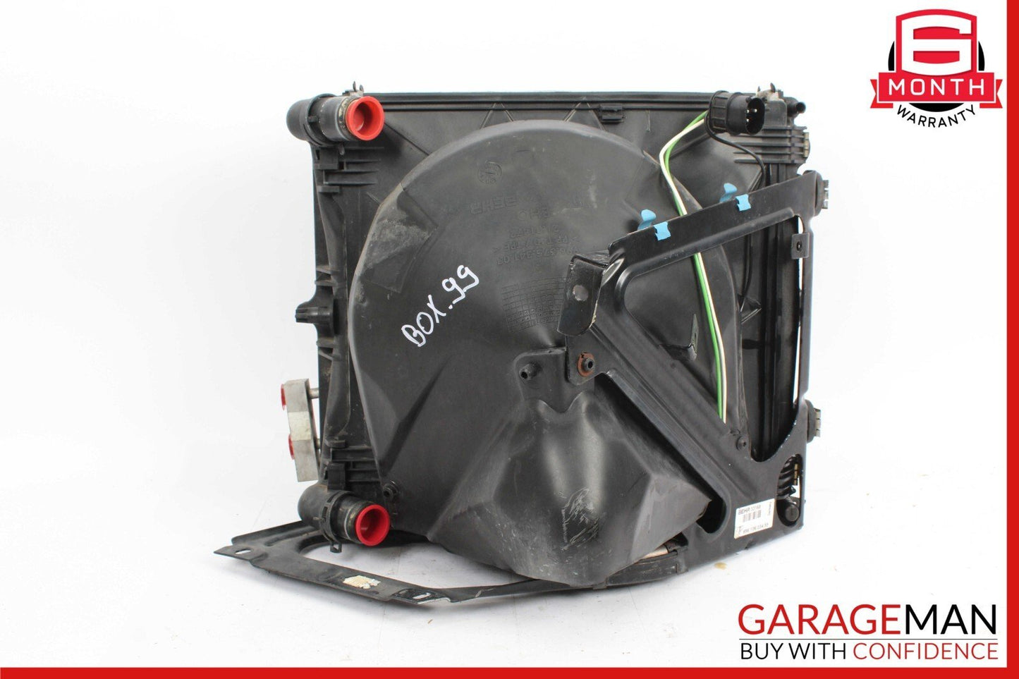 97-04 Porsche Boxster 986 Right Side Engine Radiator A/C AC Condenser Fan Assy