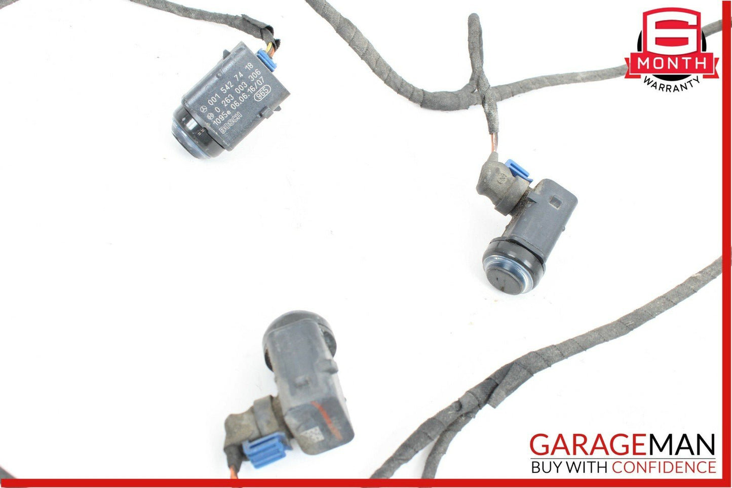 03-12 Mercedes S600 ML550 GL450 Rear Bumper Parking Sensor Wire Harness PDC Assy