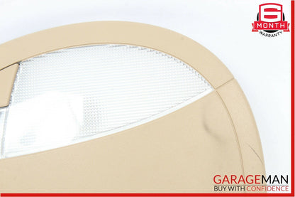07-09 Mercedes W211 E350 E550 E63 AMG Rear Overhead Dome Light Reading Map Brown