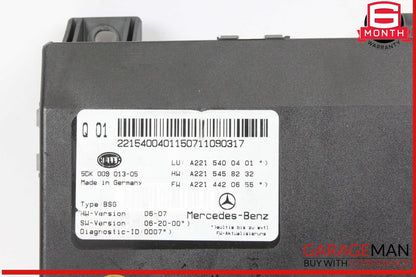 07-14 Mercedes W216 CL550 4MATIC Electric Power Supply Control Fuse Box Module