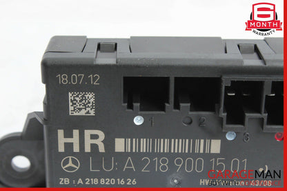 08-14 Mercedes W204 C300 C350 Rear Right Side Door Control Module 2189001501 OEM